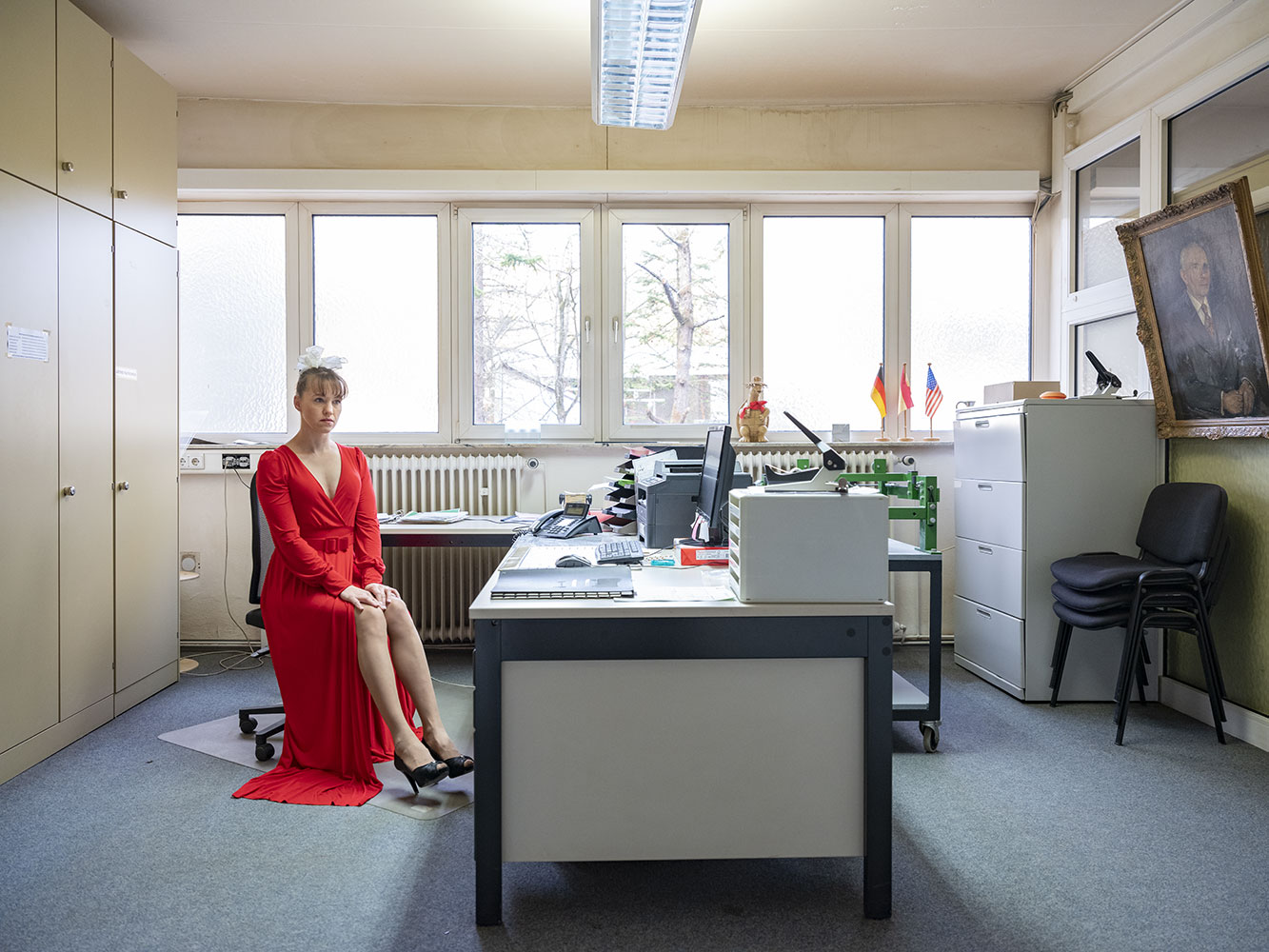 Alt-Bild aus der künstlerischen Arbeit Mission Mars 1989 von Anna Pekala