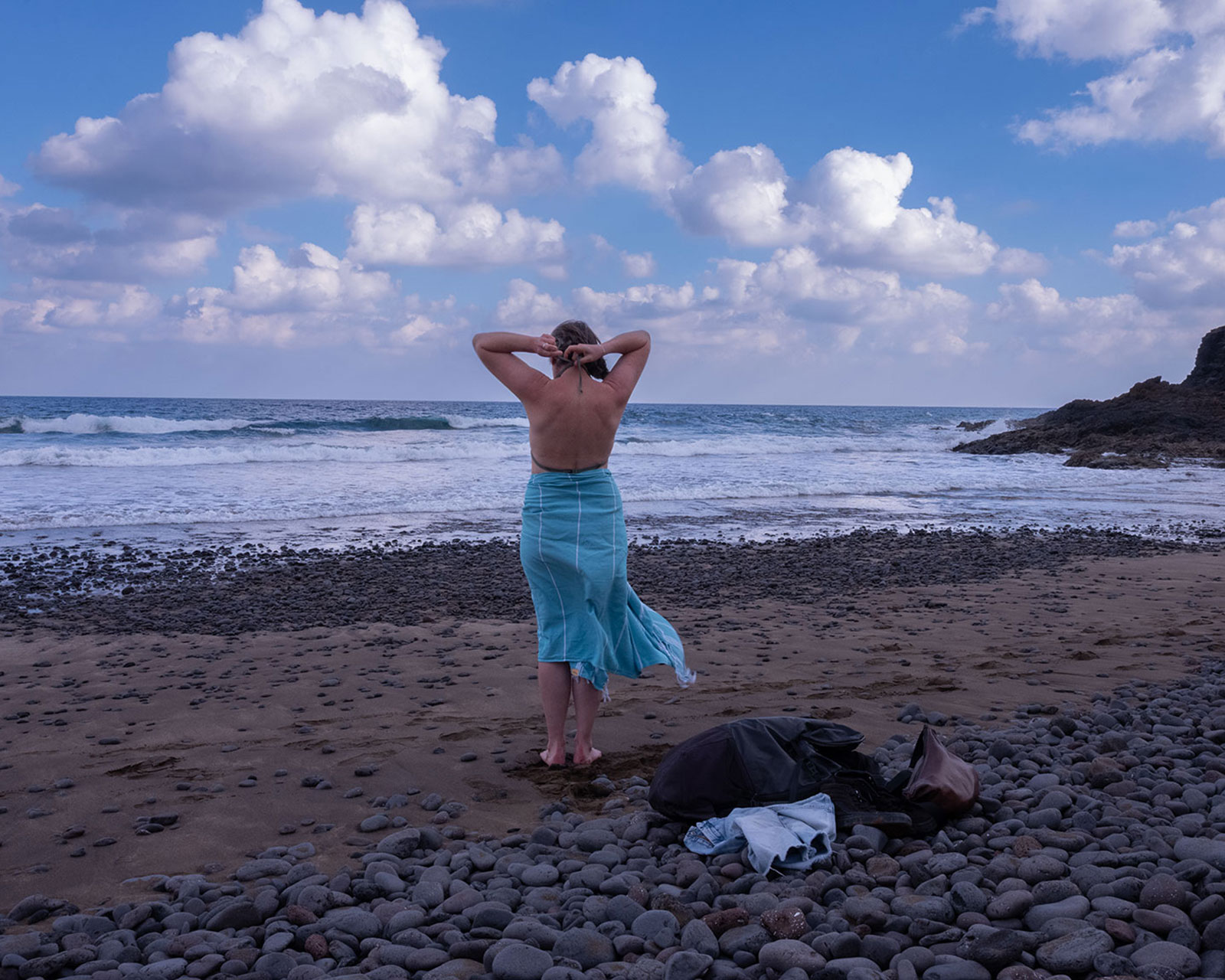 Künstlerischen Porträt Anna Pekala