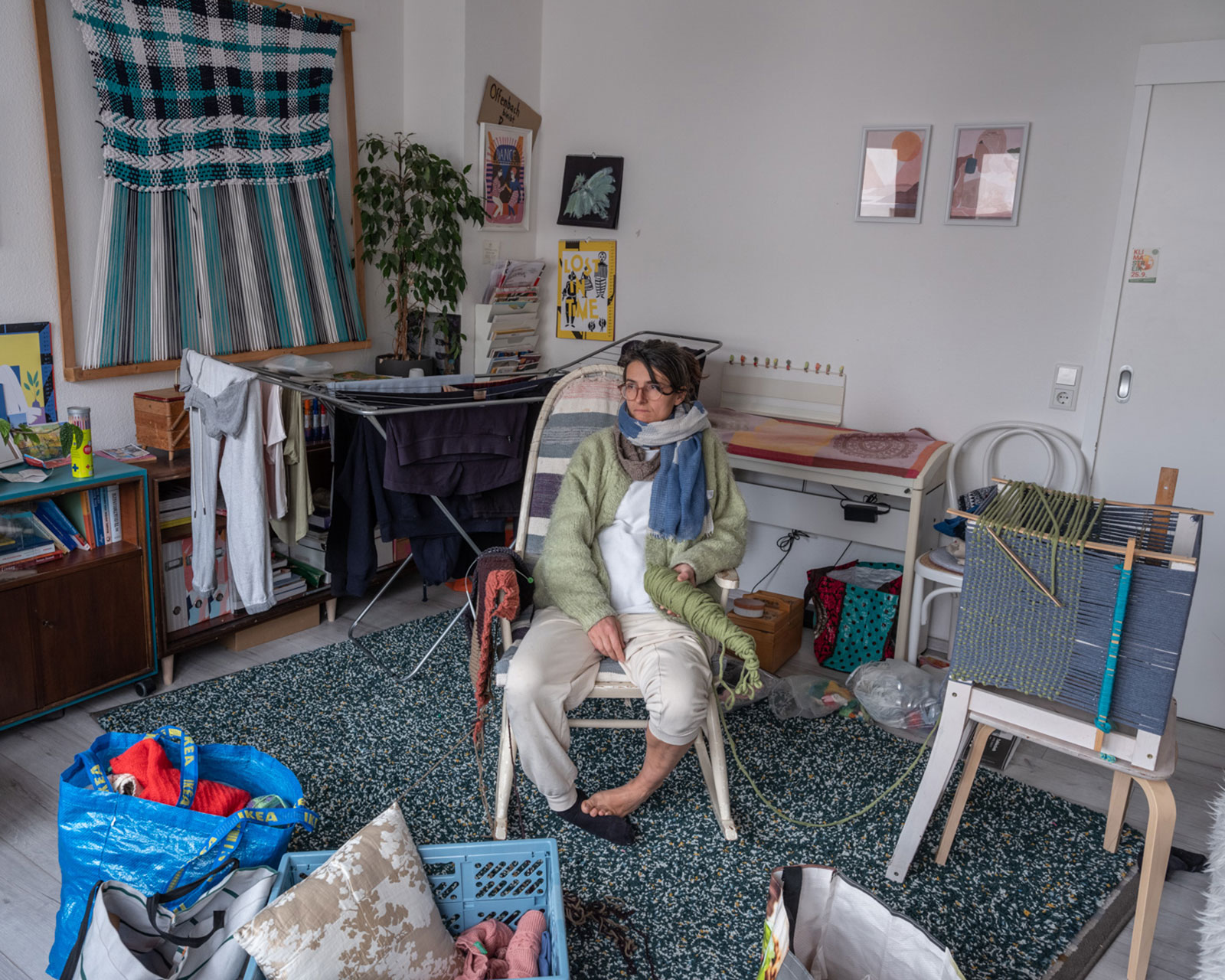 Künstlerischen Porträt Anna Pekala