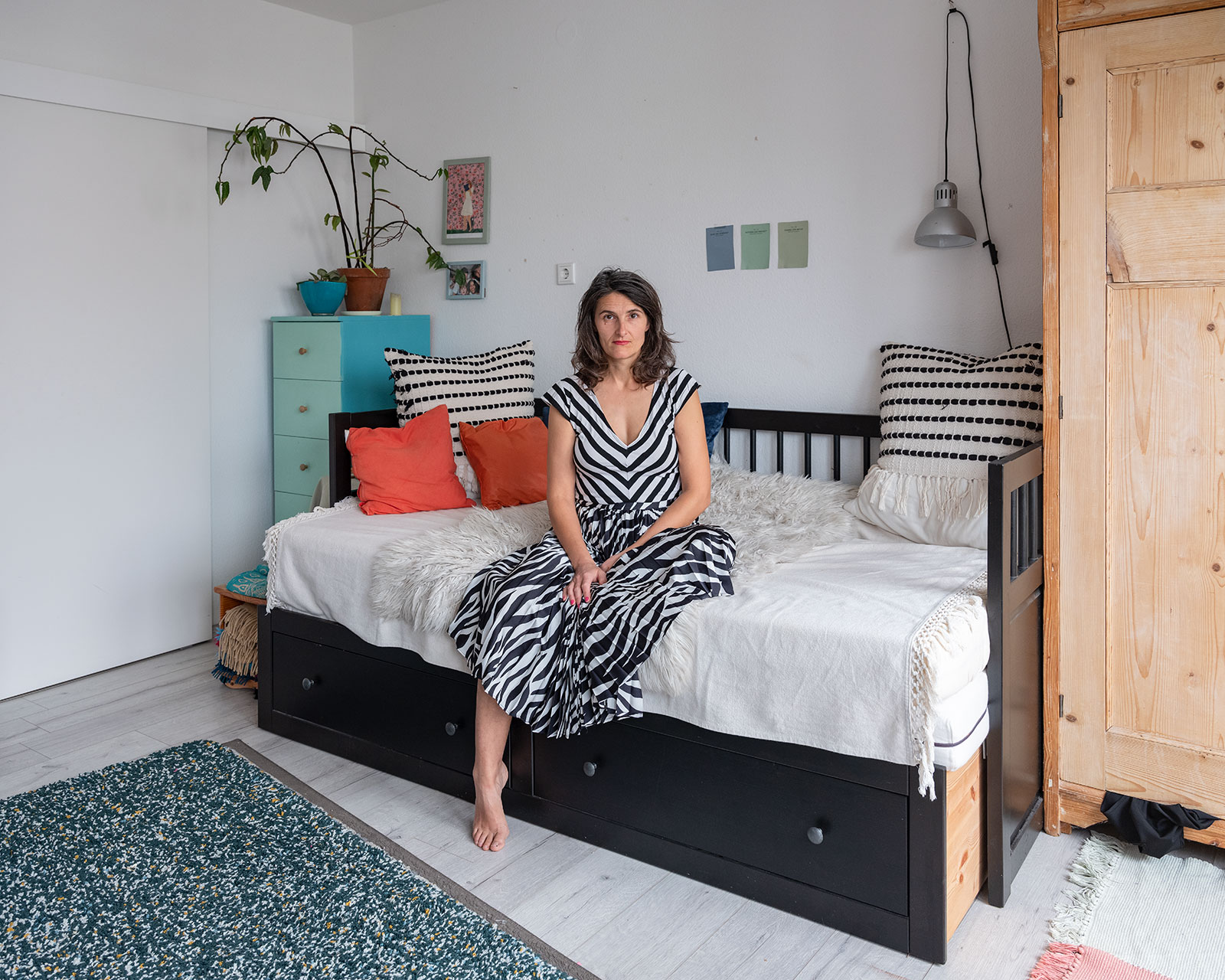 Künstlerischen Porträt Anna Pekala