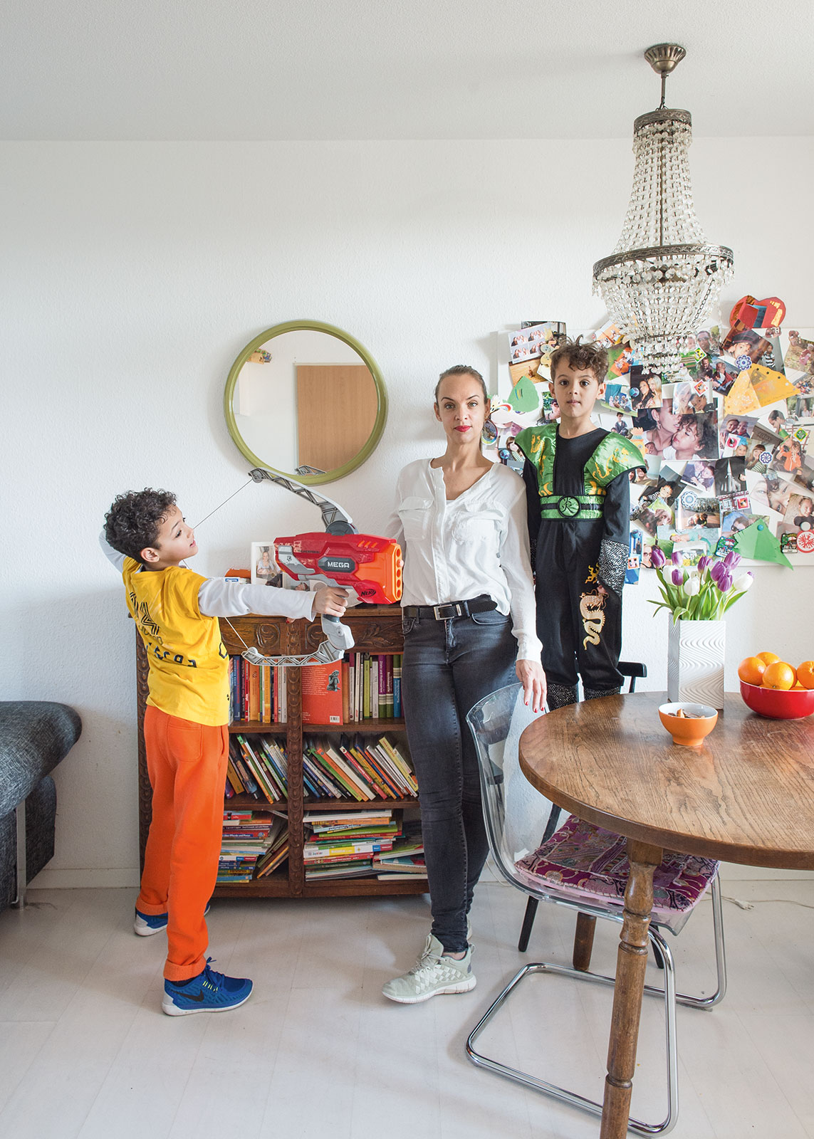 Bild aus der künstlerischen Arbeit In Frankfufurter Gesellschaft von Anna Pekala