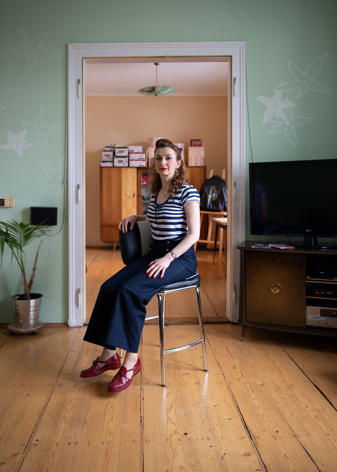 Bild aus der künstlerischen Arbeit In Frankfufurter Gesellschaft von Anna Pekala