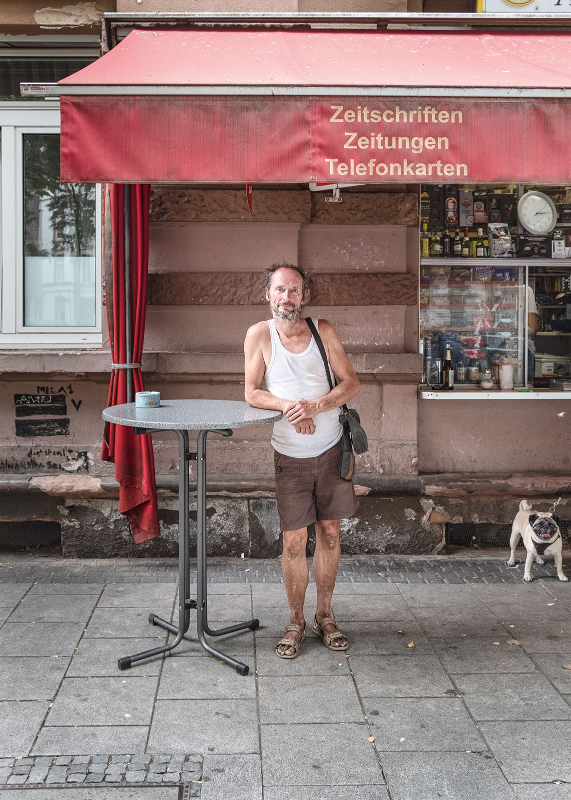 Bild aus der künstlerischen Arbeit In Frankfufurter Gesellschaft von Anna Pekala