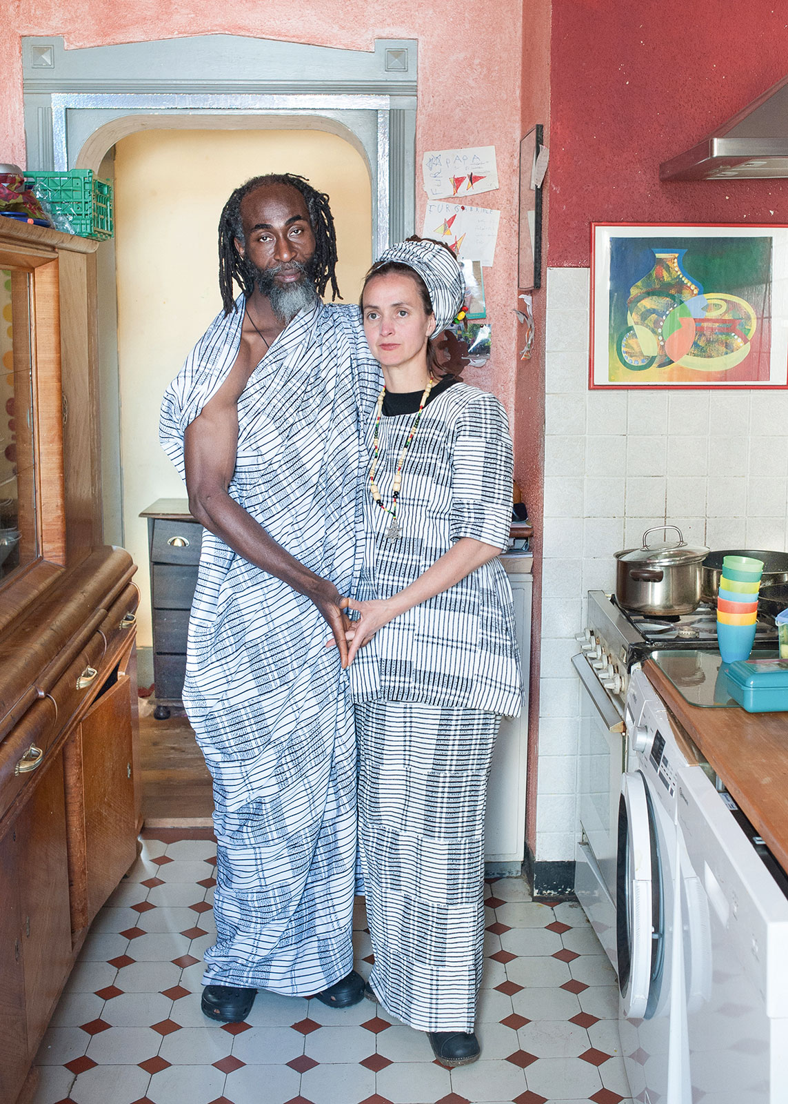 Bild aus der künstlerischen Arbeit In Frankfufurter Gesellschaft von Anna Pekala