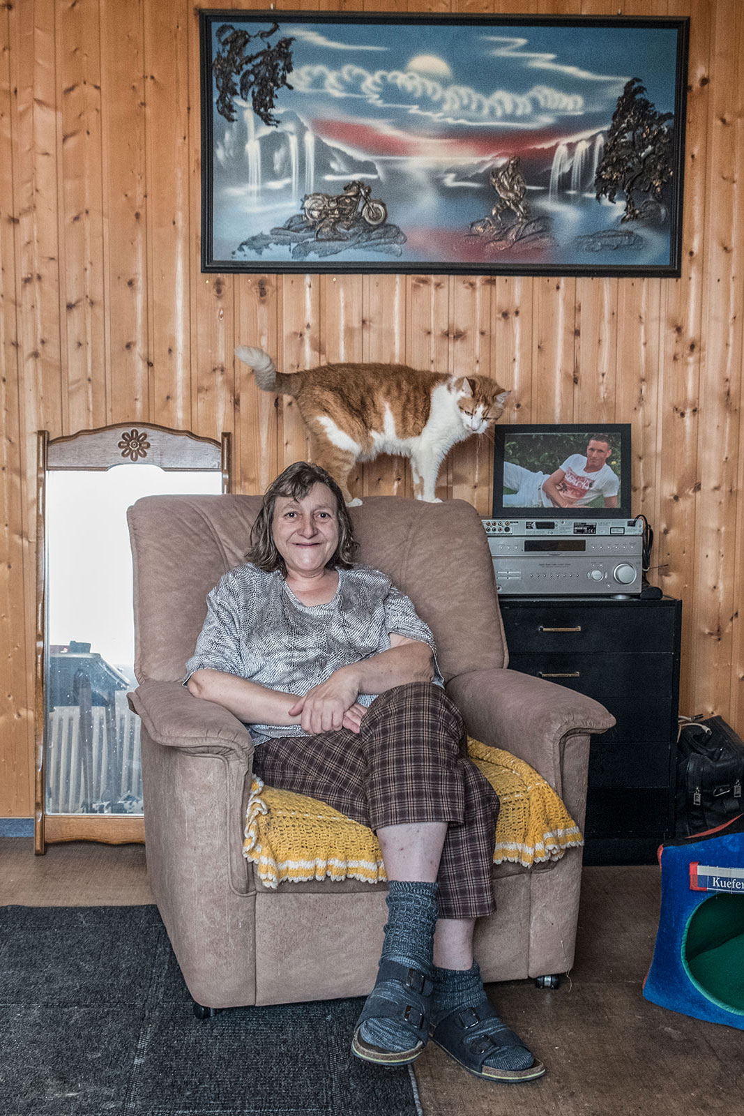 Bild aus der künstlerischen Arbeit In Frankfufurter Gesellschaft von Anna Pekala