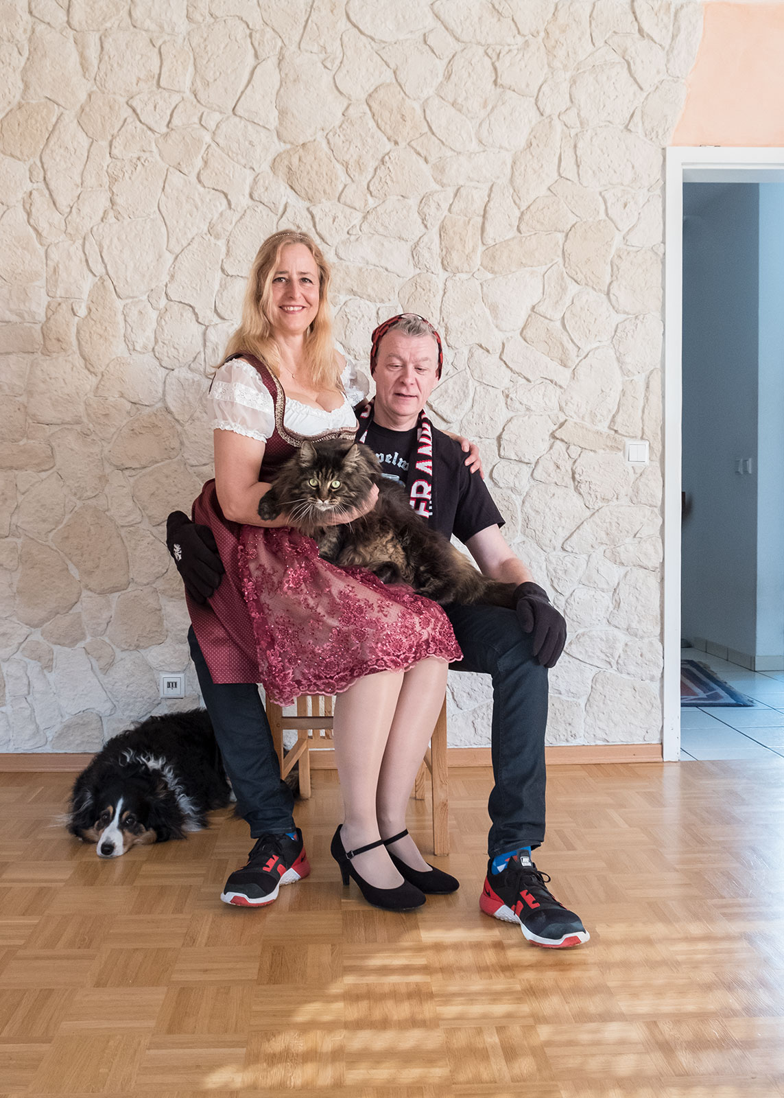 Bild aus der künstlerischen Arbeit In Frankfufurter Gesellschaft von Anna Pekala