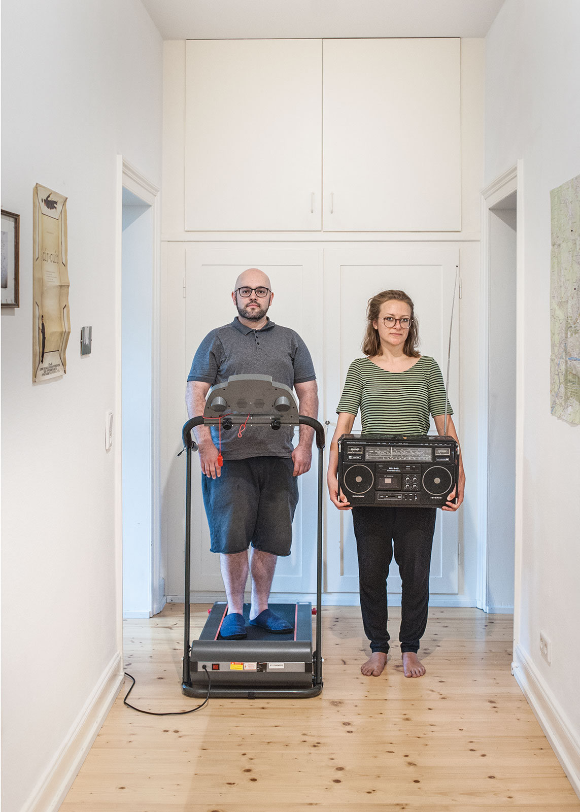 Bild aus der künstlerischen Arbeit In Frankfufurter Gesellschaft von Anna Pekala