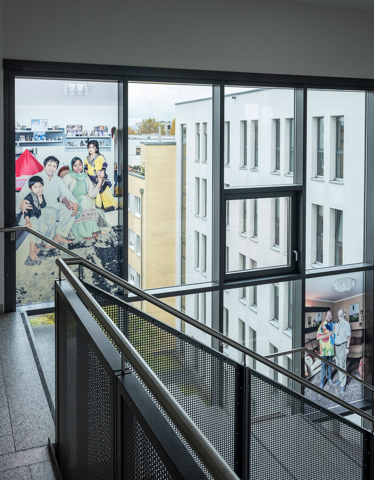 Bild aus der künstlerischen Arbeit In Frankfufurter Gesellschaft von Anna Pekala