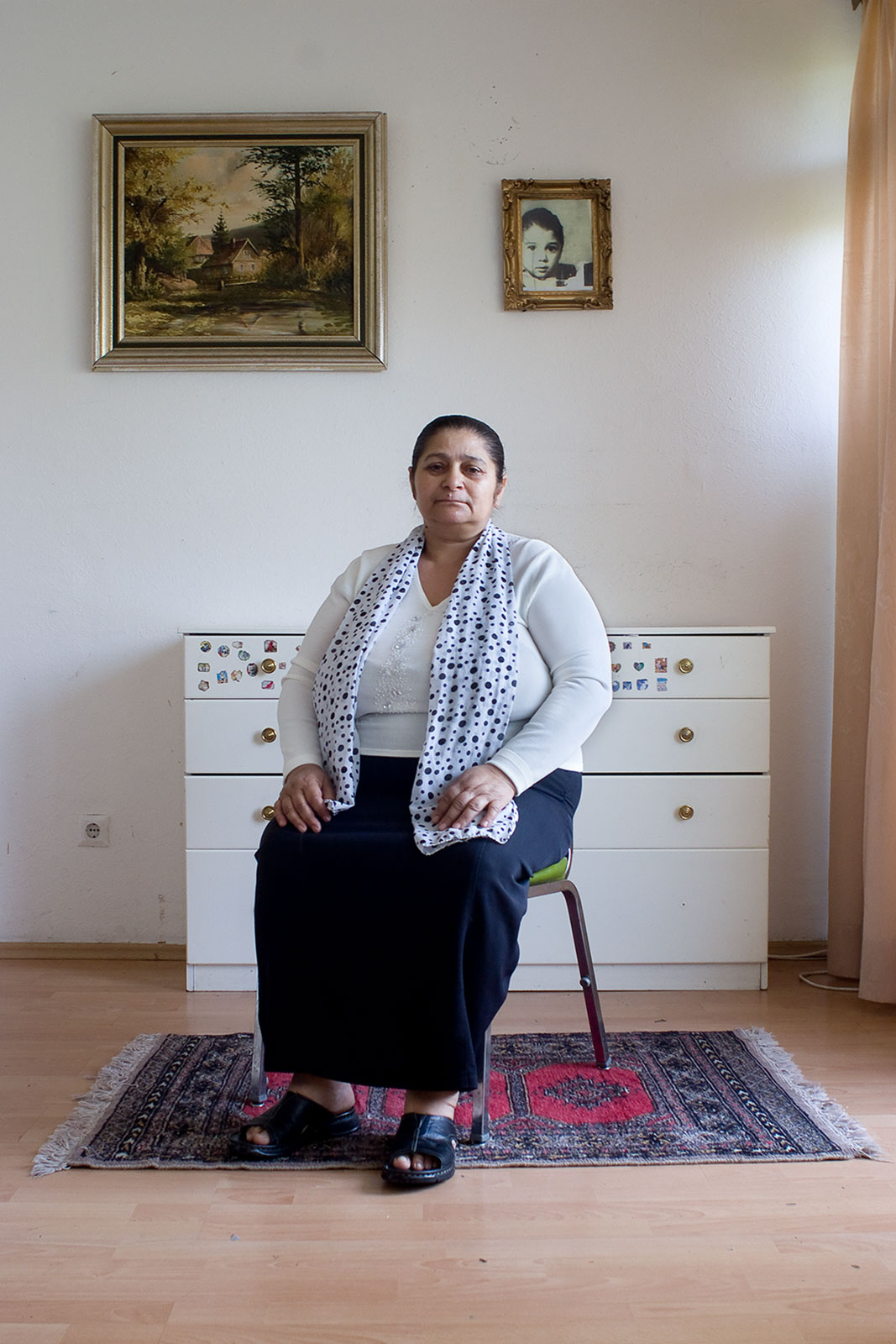 Künstlerischen Porträt Anna Pekala