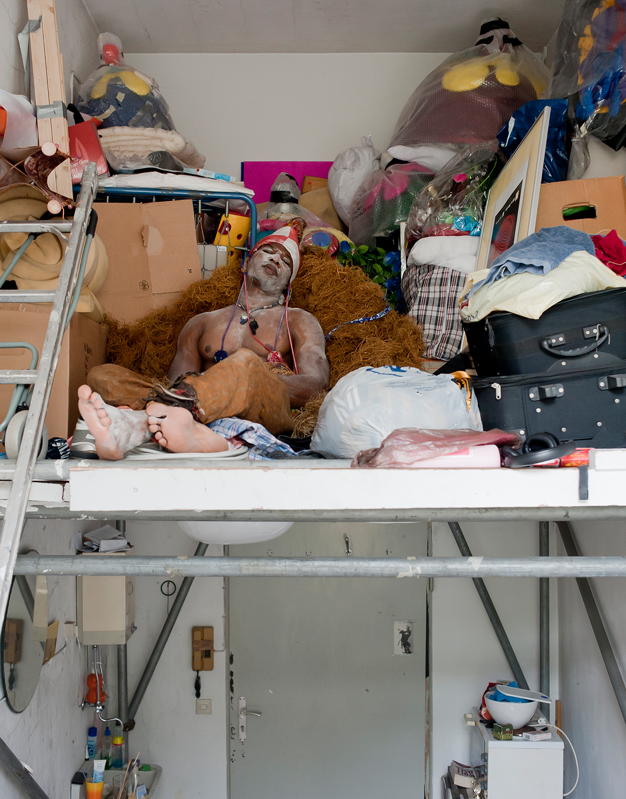 Bild aus der künstlerischen Arbeit Mein Frankfurt und ich von Anna Pekala