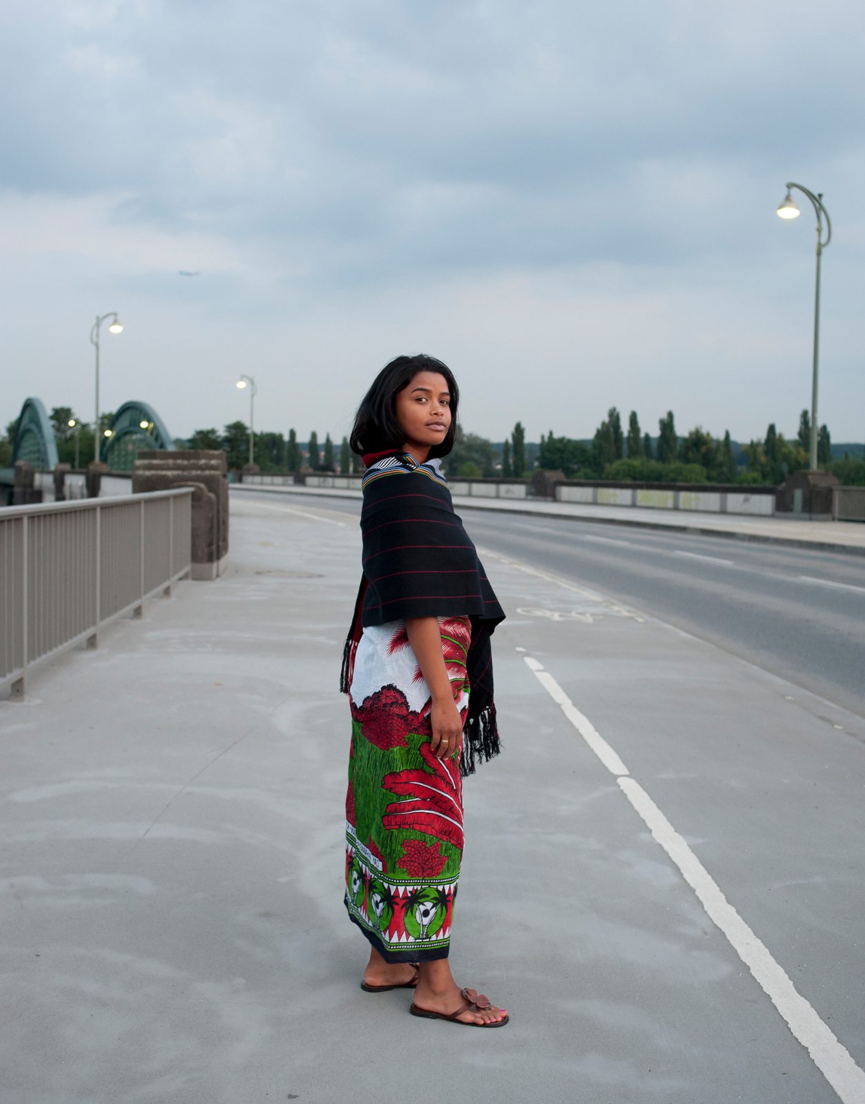 Bild aus der künstlerischen Arbeit Mein Frankfurt und ich von Anna Pekala